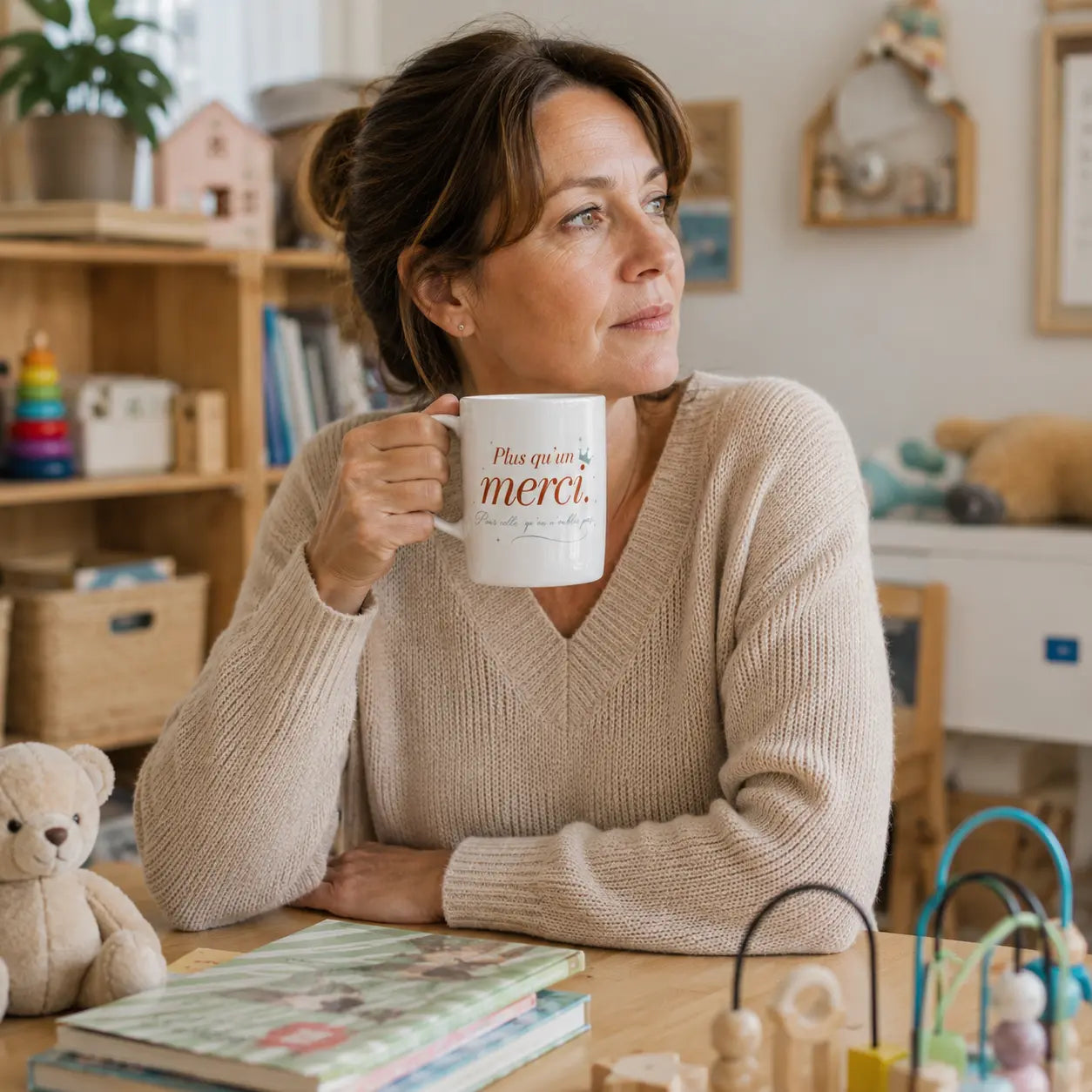 Mug cadeau « Plus qu'un merci » : visuel 1, Plus qu'un Merci