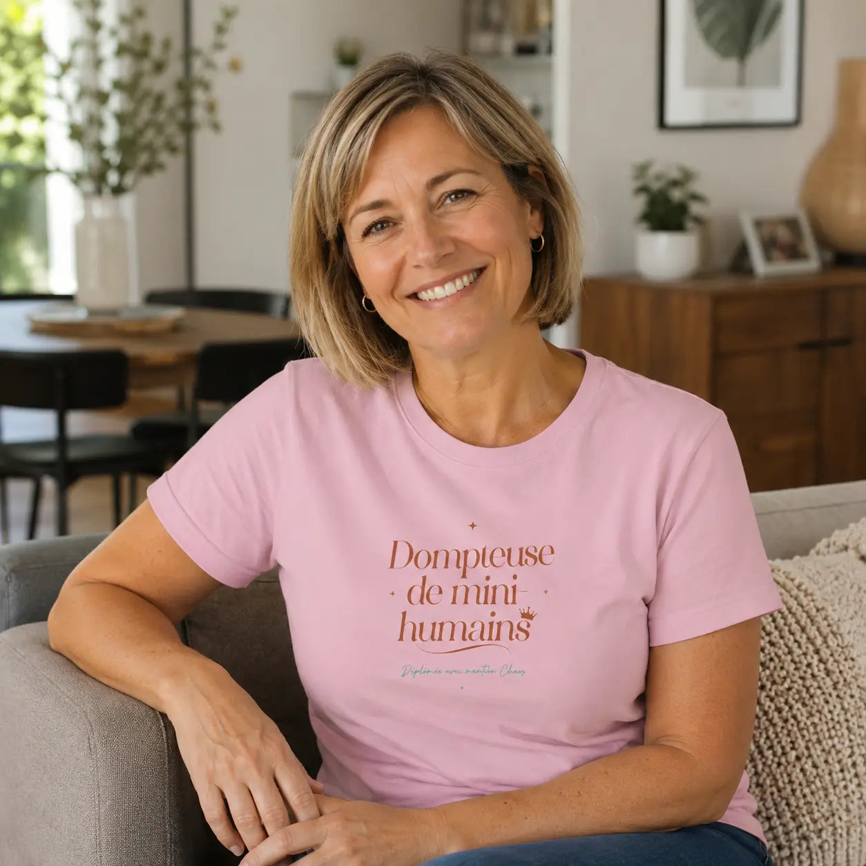 T-shirt Dompteuse de Mini-Humains - Le Cadeau Nounou Original