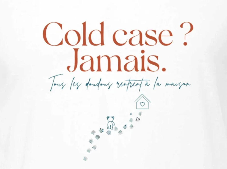 T-shirt "Cold Case" – Cadeau nounou original