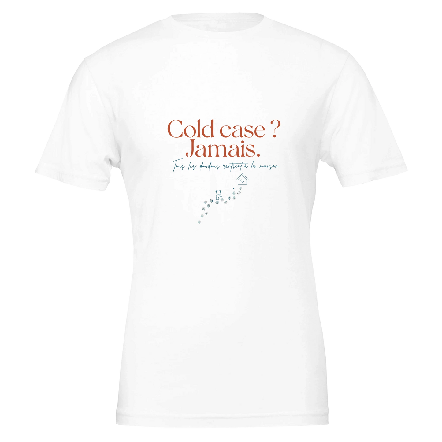 T-shirt cadeau nounou « Cold Case des doudous » : visuel 7, Plus qu'un Merci