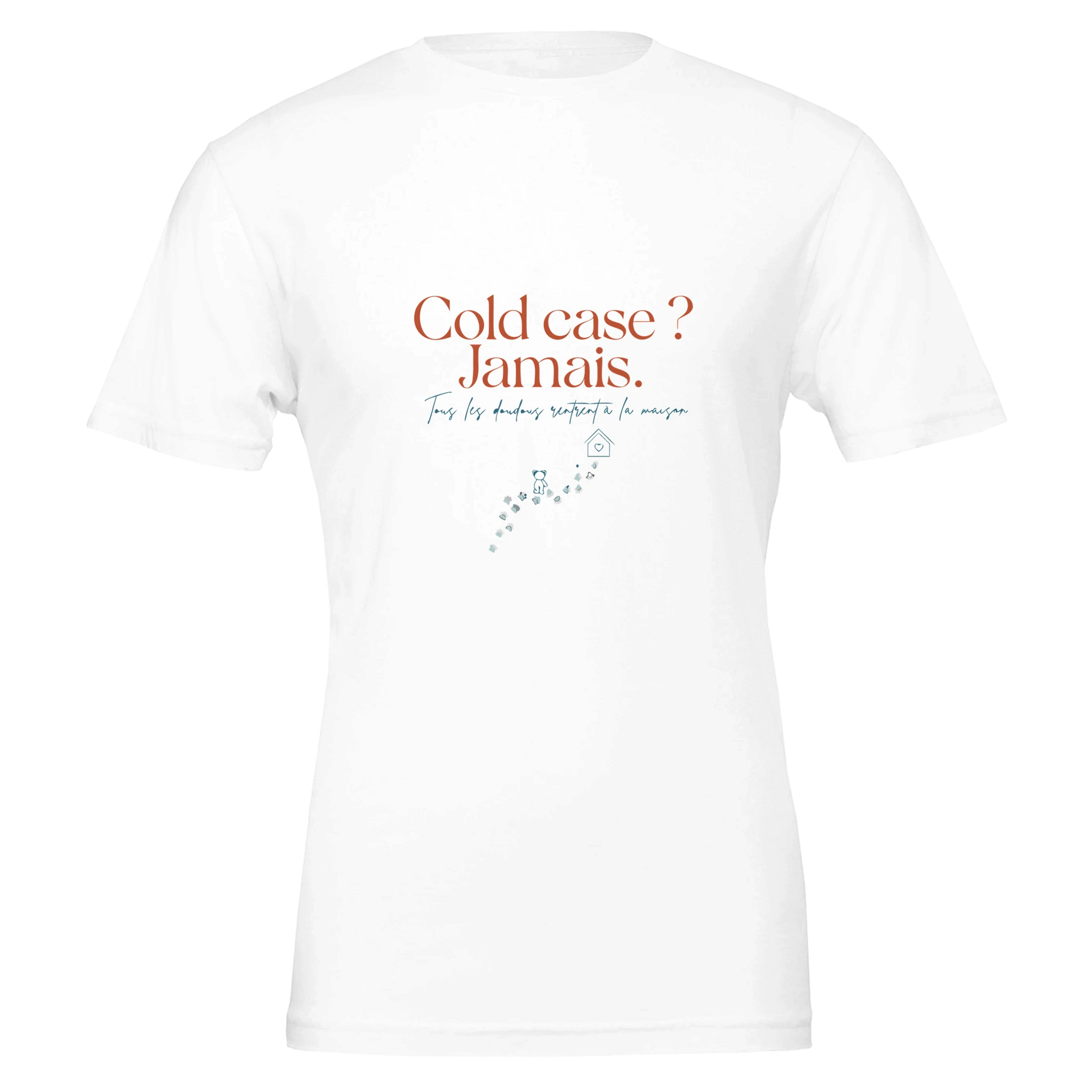 T-shirt cadeau nounou « Cold Case des doudous » : visuel 7, Plus qu'un Merci