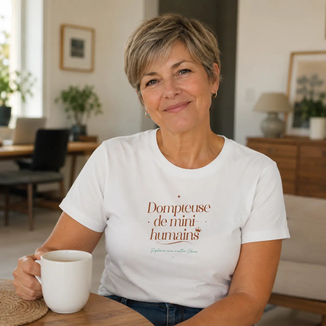 T-shirt Dompteuse de Mini-Humains - Le Cadeau Nounou Original